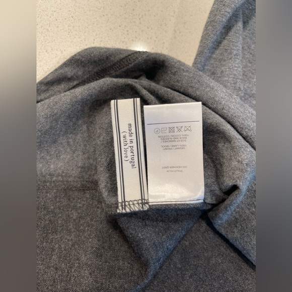 AMI alexandre Mattiussi wool and jersey tshirt - Picture 10 of 10